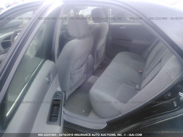 4T1BF32K95U102707 - 2005 TOYOTA CAMRY LE/XLE/SE შავი ფოტო 8