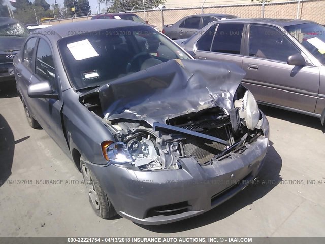 KL1TD5DE3AB088818 - 2010 CHEVROLET AVEO LS/LT GRAY photo 1