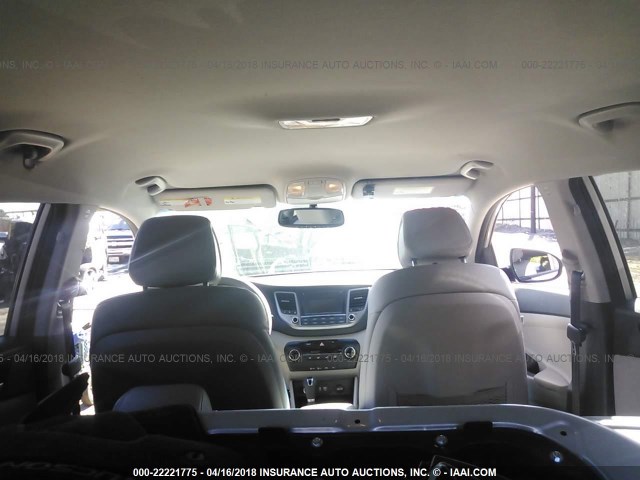 KM8J33A21GU160819 - 2016 HYUNDAI TUCSON LIMITED/SPORT AND ECO/SE SILVER photo 8