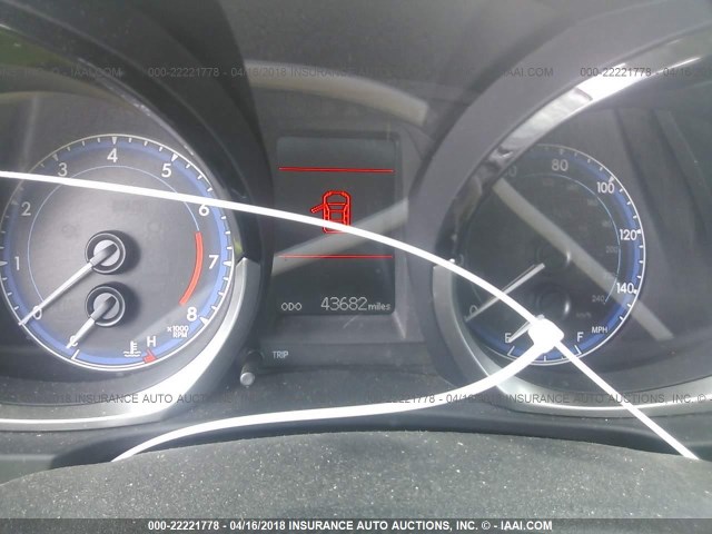 2T1BURHE4EC018208 - 2014 TOYOTA COROLLA L/LE/LE PLS/PRM/S/S PLS RED photo 7