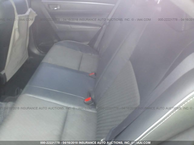 2T1BURHE4EC018208 - 2014 TOYOTA COROLLA L/LE/LE PLS/PRM/S/S PLS RED photo 8