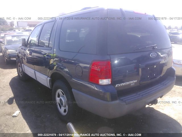 1FMRU15W13LC61800 - 2003 FORD EXPEDITION XLT 蓝色 照片 3