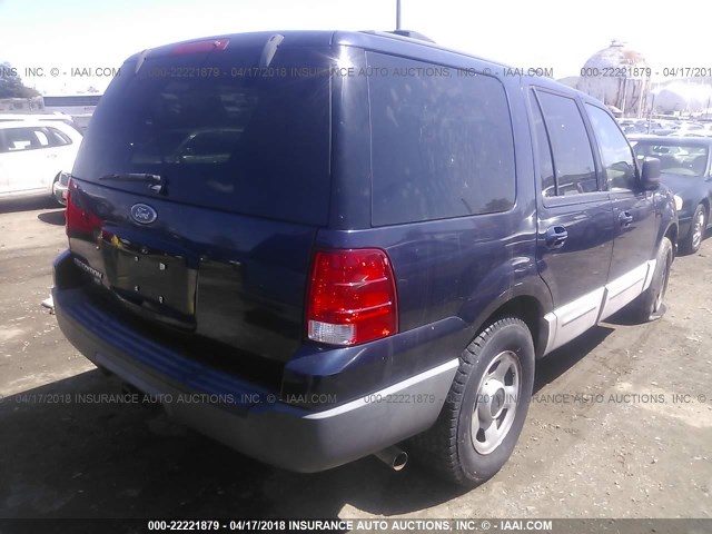 1FMRU15W13LC61800 - 2003 FORD EXPEDITION XLT 蓝色 照片 4