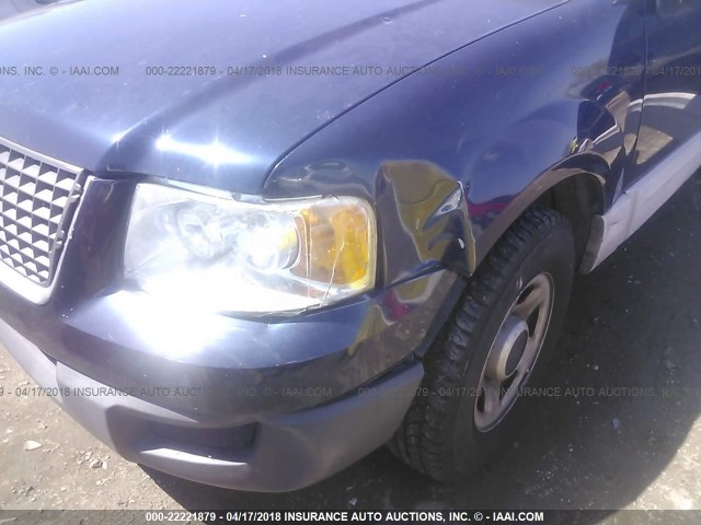 1FMRU15W13LC61800 - 2003 FORD EXPEDITION XLT BLUE photo 6