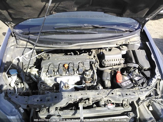 2HGFB2F91FH526245 - 2015 HONDA CIVIC EXL 灰色 照片 10