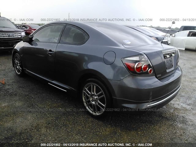 JTKDE167180275085 - 2008 TOYOTA SCION TC 灰色 照片 3