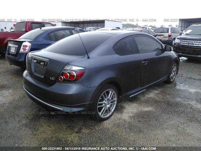 JTKDE167180275085 - 2008 TOYOTA SCION TC 灰色 照片 4