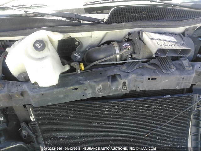 1GCFG15XX71241148 - 2007 CHEVROLET EXPRESS G1500  WHITE photo 10