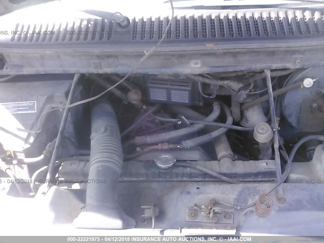 2B6HB21Y3RK539161 - 1994 DODGE RAM VAN B250 BLUE photo 10