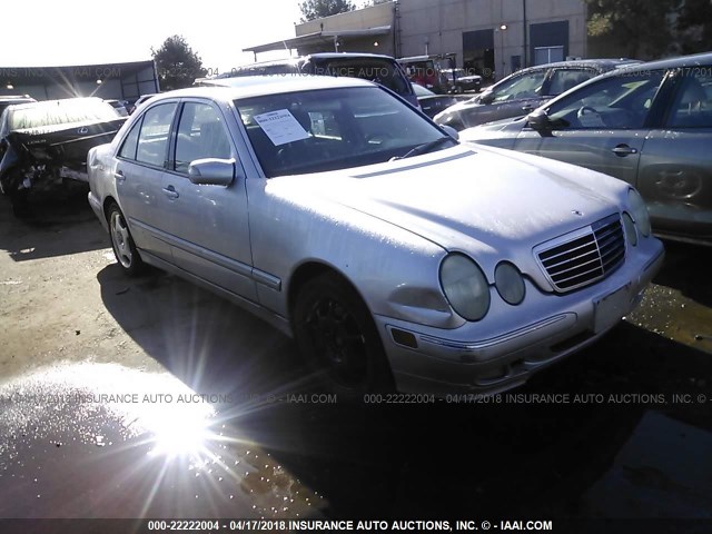 WDBJF70J81B207468 - 2001 MERCEDES-BENZ E 430 SILVER photo 1