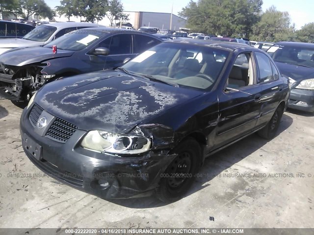 3N1CB51D04L912984 - 2004 NISSAN SENTRA 1.8/1.8S BLACK photo 2