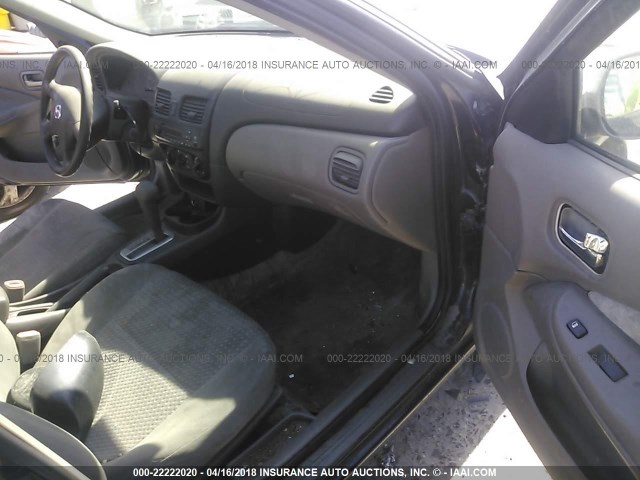 3N1CB51D04L912984 - 2004 NISSAN SENTRA 1.8/1.8S BLACK photo 5