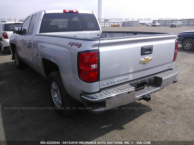 1GCVKREC1JZ280693 - 2018 CHEVROLET SILVERADO K1500 LT SILVER photo 3