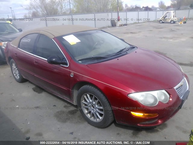 2C3AE66G52H166269 - 2002 CHRYSLER 300M RED photo 1