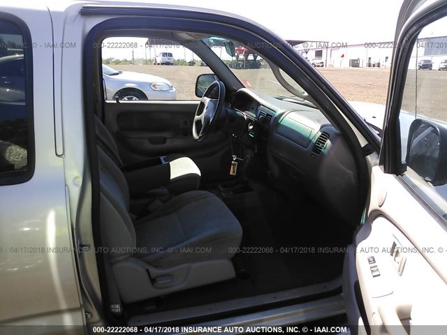 5TEGM92N81Z817962 - 2001 TOYOTA TACOMA DOUBLE CAB PRERUNNER SILVER photo 5