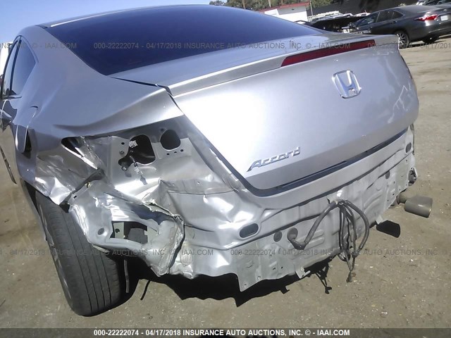 1HGCT1B39DA024445 - 2013 HONDA Accord LX-S SILVER photo 6