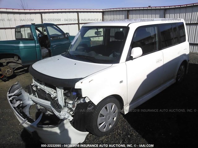 JTLKT324464113523 - 2006 TOYOTA SCION XB თეთრი ფოტო 2