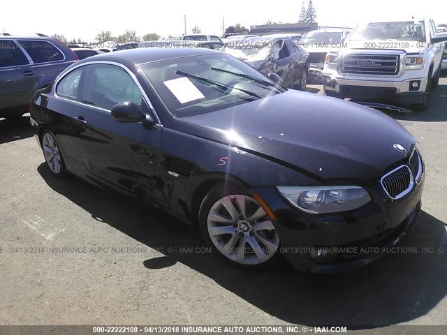 WBAKE5C50DJ107884 - 2013 BMW 328 I SULEV BLACK photo 1