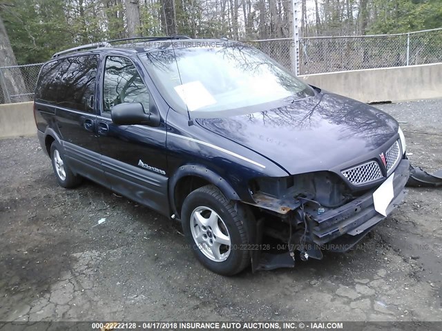 1GMDX13E73D165000 - 2003 PONTIAC MONTANA LUXURY Navy photo 1