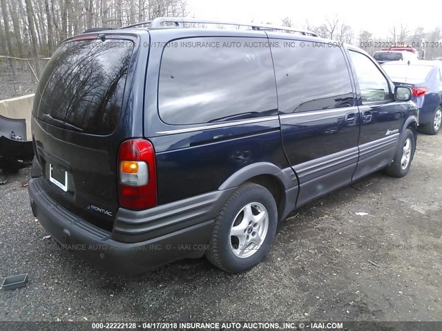 1GMDX13E73D165000 - 2003 PONTIAC MONTANA LUXURY Navy photo 4