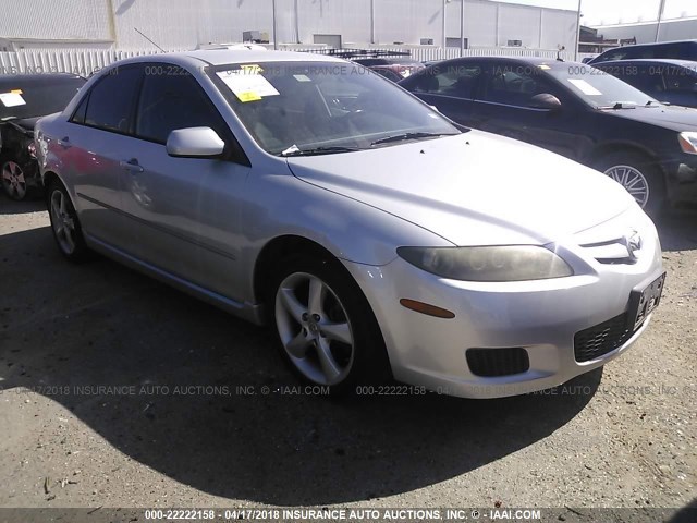 1YVHP80C085M10118 - 2008 MAZDA 6 I SILVER photo 1