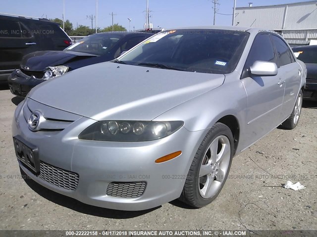 1YVHP80C085M10118 - 2008 MAZDA 6 I SILVER photo 2