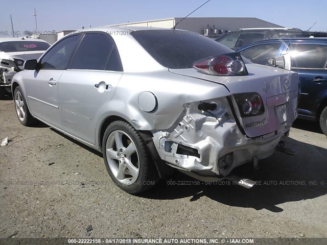 1YVHP80C085M10118 - 2008 MAZDA 6 I SILVER photo 3