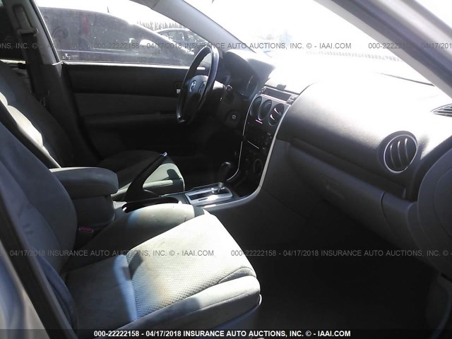 1YVHP80C085M10118 - 2008 MAZDA 6 I SILVER photo 5