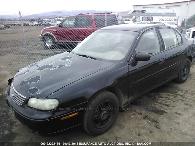1G1NE52M2W6102516 - 1998 CHEVROLET MALIBU LS 黑色 照片 2