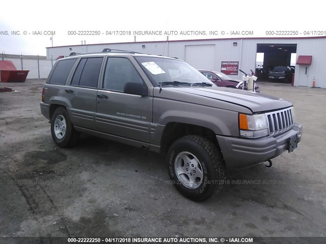 1J4GZ48S4WC168680 - 1998 JEEP GRAND CHEROKEE LAREDO/SPECIAL GRAY photo 1