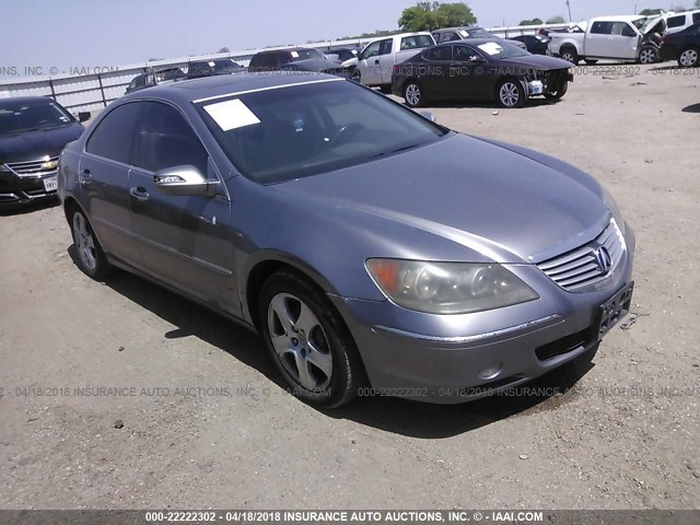 JH4KB16515C002601 - 2005 ACURA RL SILVER photo 1