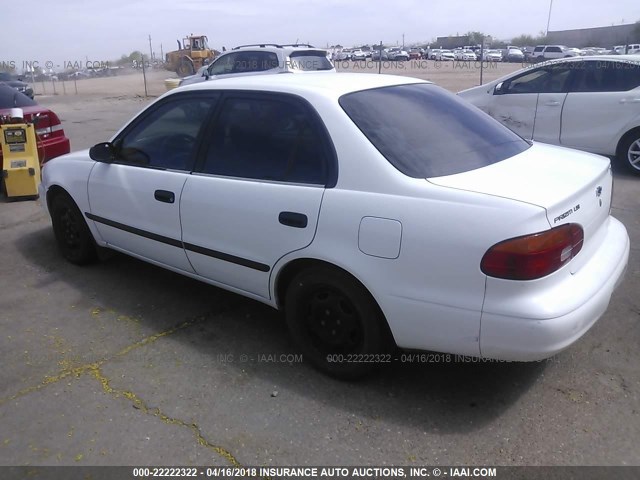 1Y1SK54872Z425144 - 2002 CHEVROLET GEO PRIZM LSI WHITE photo 3
