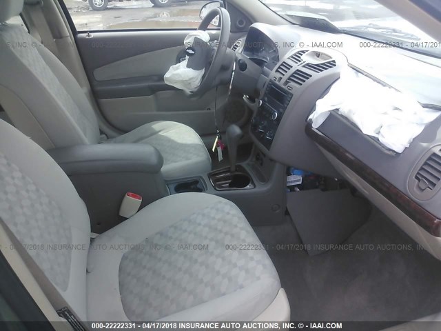 1G1ZT54894F238873 - 2004 CHEVROLET MALIBU LS 绿色 照片 5