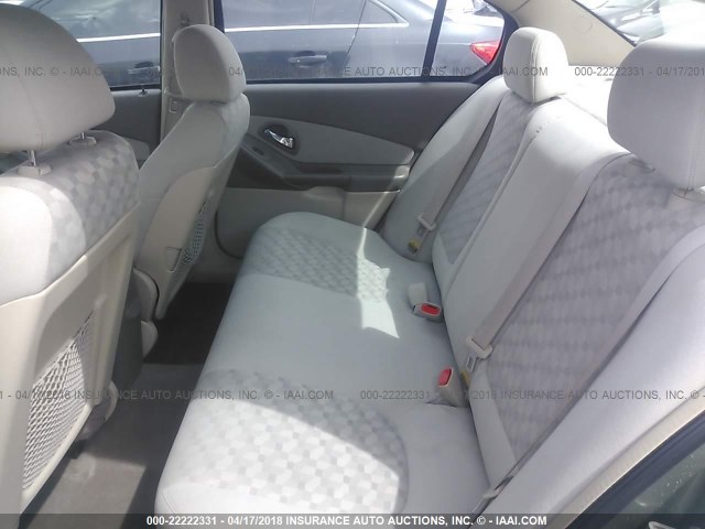 1G1ZT54894F238873 - 2004 CHEVROLET MALIBU LS 绿色 照片 8