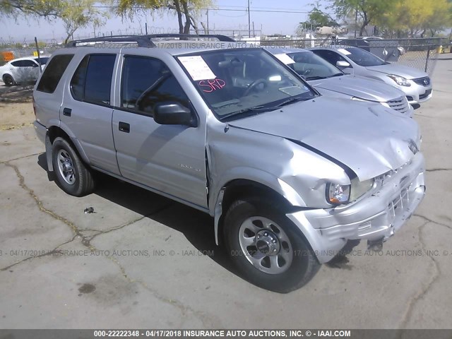 4S2CM58W0W4370846 - 1998 ISUZU RODEO S/LS SILVER photo 1