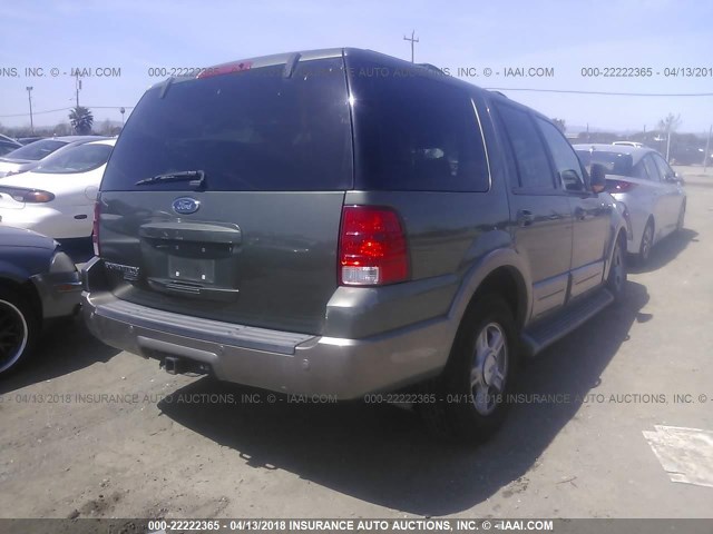 1FMFU17L04LA66715 - 2004 FORD EXPEDITION EDDIE BAUER GREEN photo 4