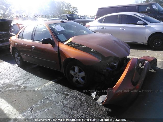 1G1JF52FX47366779 - 2004 CHEVROLET CAVALIER LS ORANGE photo 1