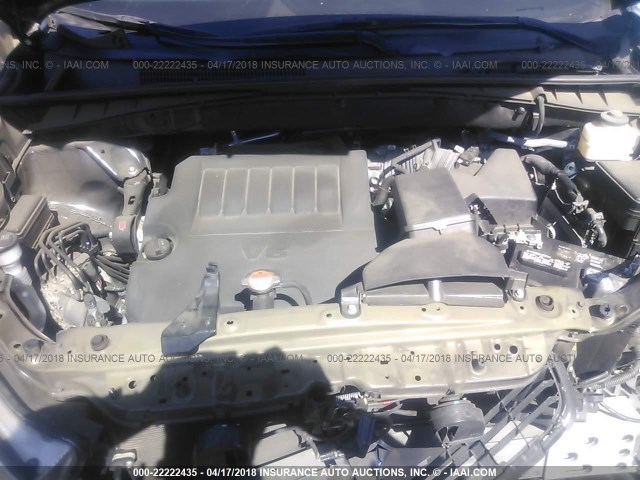 5TDKKRFH8GS120303 - 2016 TOYOTA HIGHLANDER XLE შავი ფოტო 10