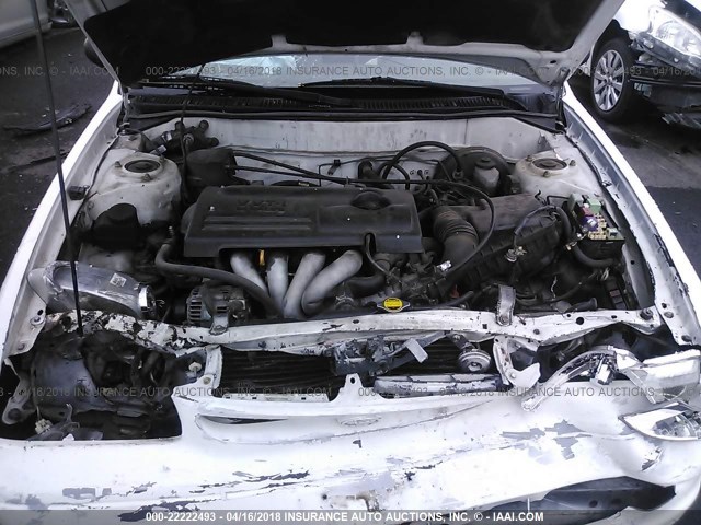 1NXBR12E6YZ309677 - 2000 TOYOTA COROLLA VE/CE/LE 白色 照片 10