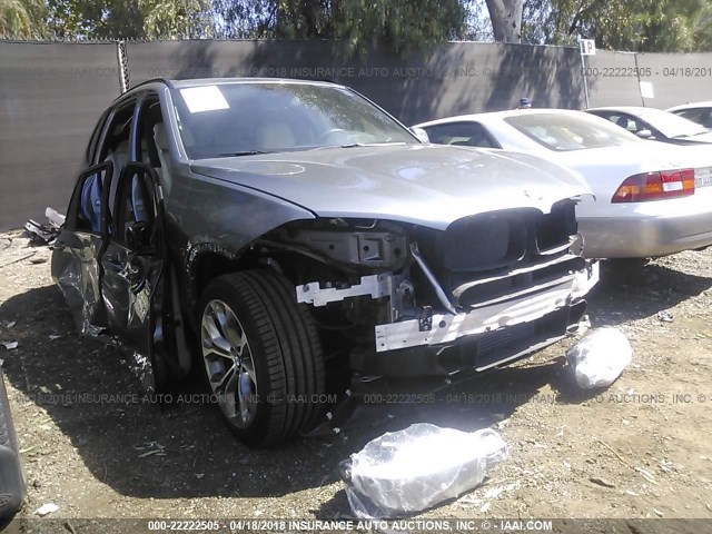 5UXKR2C51E0H33071 - 2014 BMW X5 SDRIVE35I GRAY photo 1