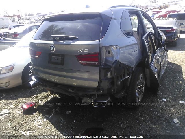 5UXKR2C51E0H33071 - 2014 BMW X5 SDRIVE35I GRAY photo 4