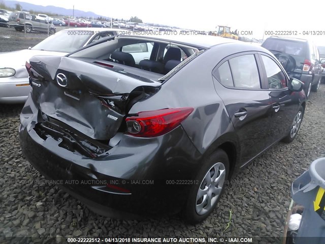 3MZBN1U74HM157284 - 2017 MAZDA 3 SPORT GRAY photo 4