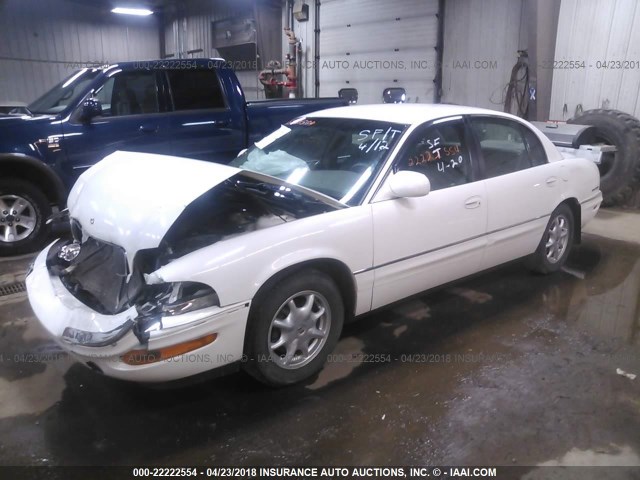 1G4CW54K834101381 - 2003 BUICK PARK AVENUE  WHITE photo 2