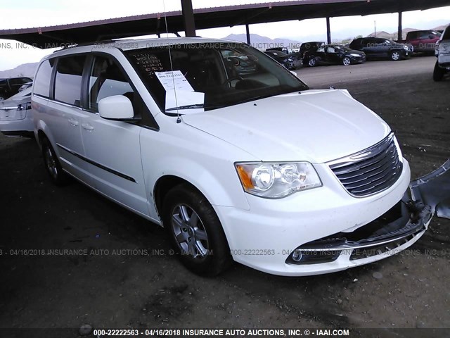 2A4RR5DG5BR687741 - 2011 CHRYSLER TOWN & COUNTRY TOURING WHITE photo 1