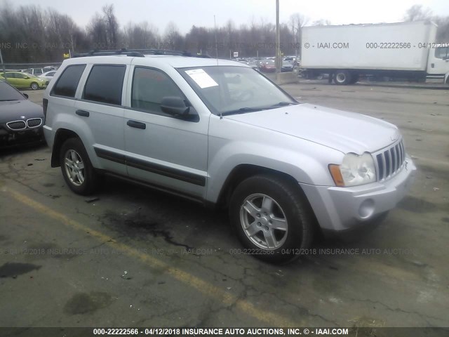 1J4GR48K25C601444 - 2005 JEEP GRAND CHEROKEE LAREDO/COLUMBIA/FREEDOM 银色 照片 1