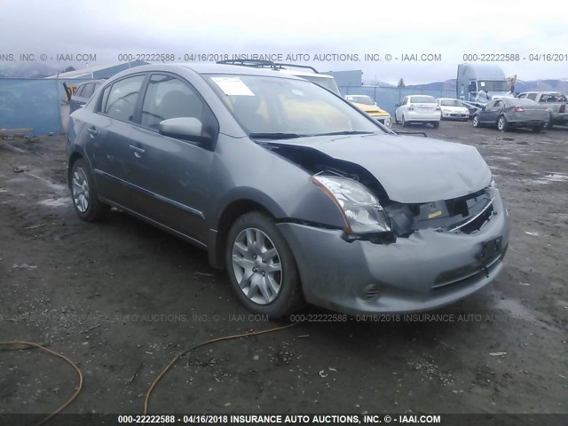 3N1AB6AP1BL663549 - 2011 NISSAN SENTRA 2.0/2.0S/SR/2.0SL Light Blue photo 1