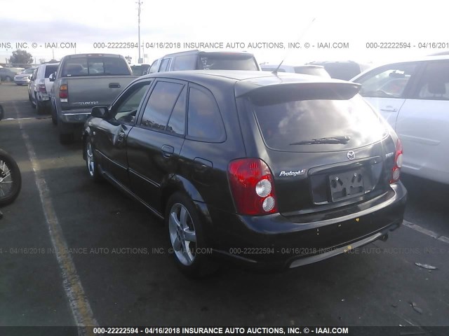 JM1BJ245831151299 - 2003 MAZDA PROTEGE PR5 黑色 照片 3