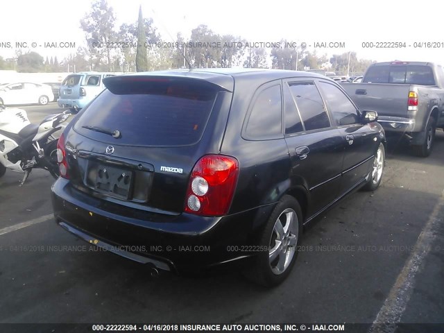 JM1BJ245831151299 - 2003 MAZDA PROTEGE PR5 黑色 照片 4