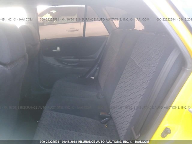 JM1BJ245831151299 - 2003 MAZDA PROTEGE PR5 黑色 照片 8