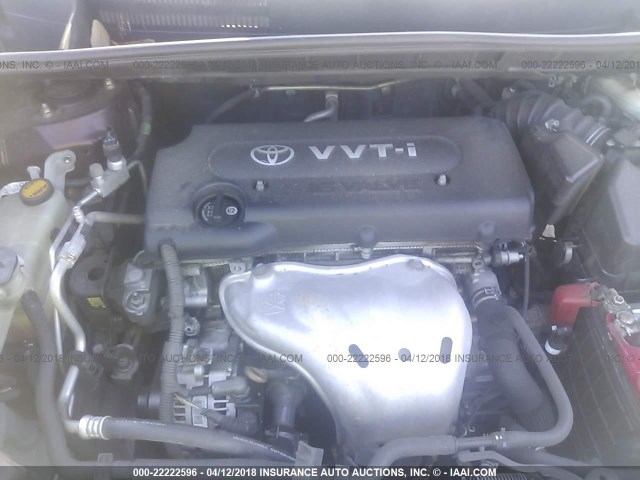 JTLKE50E281000675 - 2008 TOYOTA SCION XB PURPLE photo 10